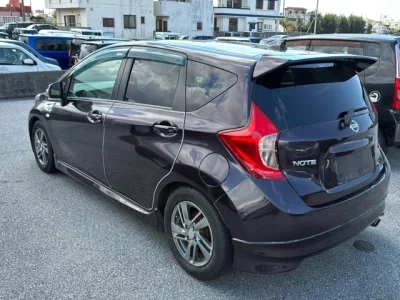 Nissan NOTE  с аукциона в Японии