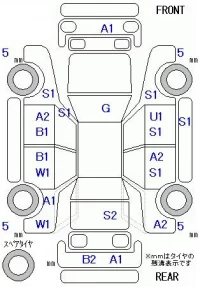 Honda LIFE лот № 25016 оценка 3.5  с аукциона в Японии 2