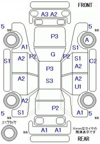 Daihatsu MOVE лот № 25017 оценка 3  с аукциона в Японии 7