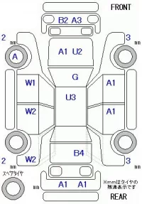 Honda STEP WAGON лот № 20057 оценка 3.5  с аукциона в Японии 11