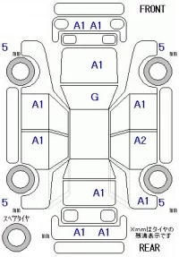 Honda STEP WAGON лот № 20235 оценка 3.5  с аукциона в Японии 11