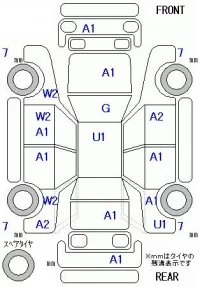 Honda VEZEL лот № 10460 оценка 3  с аукциона в Японии 11