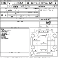 Suzuki CARRY TRUCK лот № 3095 оценка R  с аукциона в Японии 2