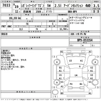 Subaru LEGACY лот № 7033 оценка 3.5  с аукциона в Японии 2
