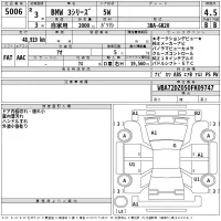 BMW 3-Series лот № 5006 оценка 4.5  с аукциона в Японии 2