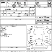 Mercedes-Benz B CLASS лот № 5008 оценка 3.5  с аукциона в Японии 2