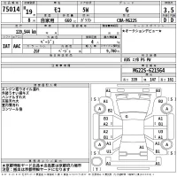 Nissan MOCO лот № 75014 оценка 3.5  с аукциона в Японии 2