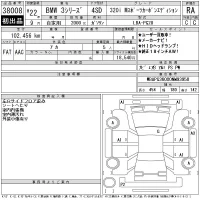 BMW 3-Series лот № 38008 оценка RA  с аукциона в Японии 11