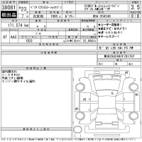 Mercedes-Benz C CLASS WAGON лот № 38081 оценка 3.5  с аукциона в Японии 11