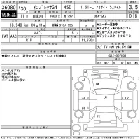Subaru IMPREZA G4 лот № 36080 оценка 3.5  с аукциона в Японии 11