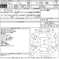 Toyota PASSO лот № 50109 оценка R  с аукциона в Японии 3