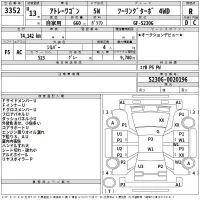 Daihatsu Atrai Wagon лот № 3352 оценка R  с аукциона в Японии 2