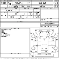 Honda ACTY TRUCK лот № 3396 оценка 3.5  с аукциона в Японии 2