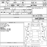 Toyota HARRIER лот № 395 оценка 3.5  с аукциона в Японии 2