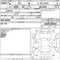 Subaru STELLA лот № 32053 оценка 4  с аукциона в Японии 2
