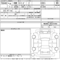 BMW 3-Series лот № 75046 оценка 99  с аукциона в Японии 10