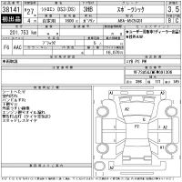 Citroen DS3 лот № 38141 оценка 3.5  с аукциона в Японии 11