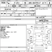 Mazda PREMACY лот № 7018 оценка R  с аукциона в Японии 2