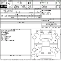 Toyota MARK II лот № 30713 оценка 3.5  с аукциона в Японии 11