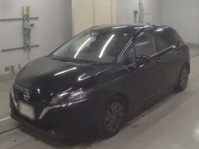 Nissan NOTE  с аукциона в Японии