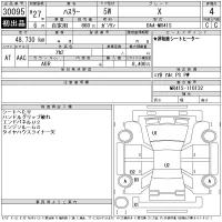 Suzuki HUSTLER лот № 30095 оценка 4  с аукциона в Японии 11