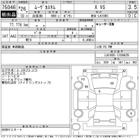 Daihatsu MOVE лот № 75046 оценка 3.5  с аукциона в Японии 11