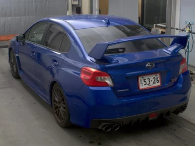 Subaru WRX  с аукциона в Японии