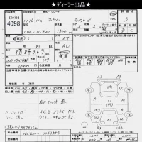 Toyota RAUM лот № 4098 оценка 3  с аукциона в Японии 6