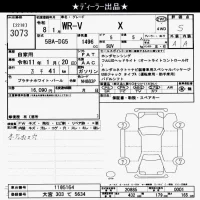 Honda WR-V лот № 3073 оценка S  с аукциона в Японии 8