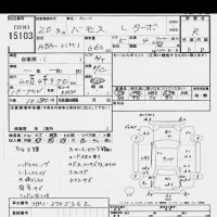 Honda VAMOS лот № 15103 оценка R  с аукциона в Японии 6