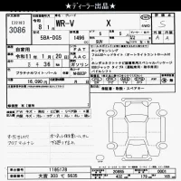 Honda WR-V лот № 3086 оценка S  с аукциона в Японии 10