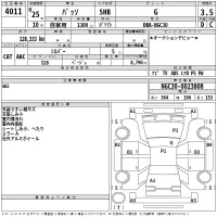 Toyota PASSO лот № 4011 оценка 3.5  с аукциона в Японии 2