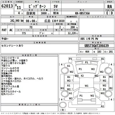 Isuzu BIGHORN  с аукциона в Японии