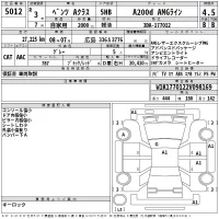 Mercedes-Benz A CLASS лот № 5012 оценка 4.5  с аукциона в Японии 2