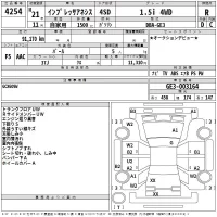 Subaru IMPREZA лот № 4254 оценка R  с аукциона в Японии 2