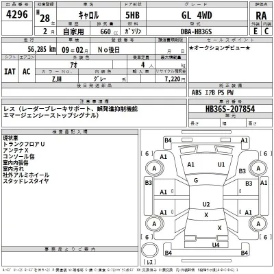 Mazda CAROL  с аукциона в Японии