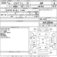 Mitsubishi MINICAB VAN лот № 3154 оценка R  с аукциона в Японии 2