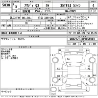 Audi Q3 лот № 5038 оценка 4  с аукциона в Японии 2