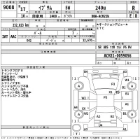 Toyota IPSUM лот № 9008 оценка R  с аукциона в Японии 2