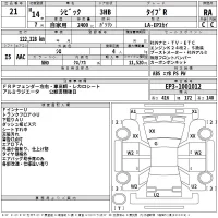 Honda CIVIC лот № 21 оценка RA  с аукциона в Японии 2