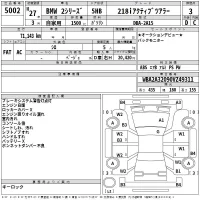 BMW 2-Series лот № 5002 оценка 3  с аукциона в Японии 2