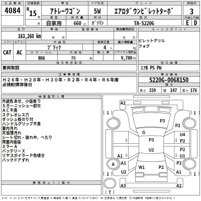 Daihatsu Atrai Wagon  с аукциона в Японии