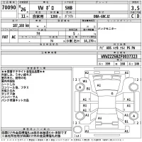 Volkswagen POLO лот № 70090 оценка 3.5  с аукциона в Японии 2