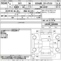 Subaru STELLA лот № 70144 оценка 3.5  с аукциона в Японии 2