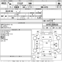 Daihatsu MIRA лот № 4021 оценка RA  с аукциона в Японии 2