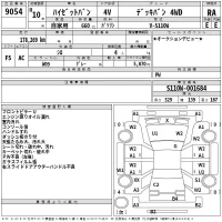 Daihatsu HIJET VAN лот № 9054 оценка RA  с аукциона в Японии 2
