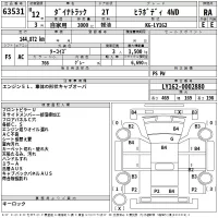 Toyota DYNA лот № 63531 оценка RA  с аукциона в Японии 2