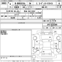 Honda N BOX лот № 3003 оценка 4  с аукциона в Японии 2