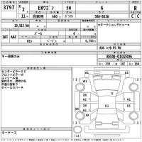 Mitsubishi EK WAGON лот № 3797 оценка R  с аукциона в Японии 2