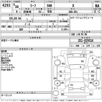 Nissan LEAF лот № 4293 оценка RA  с аукциона в Японии 2